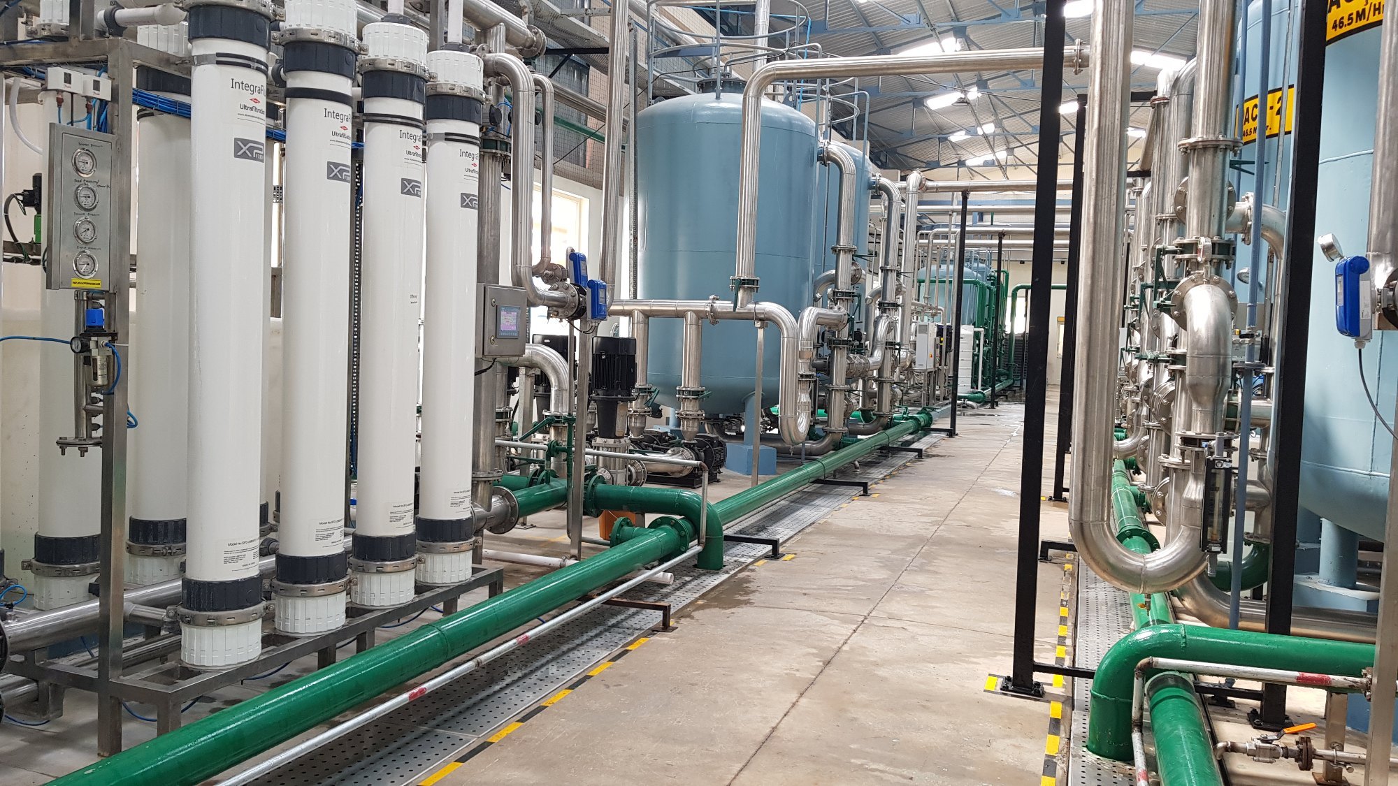 Industrial RO Membrane Plant